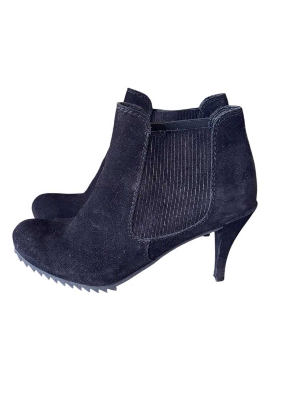 Pedro Garcia Jalen Black Castoro Suede Boots‎ Size 42